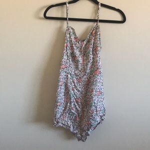 Urban Outfitters-floral romper